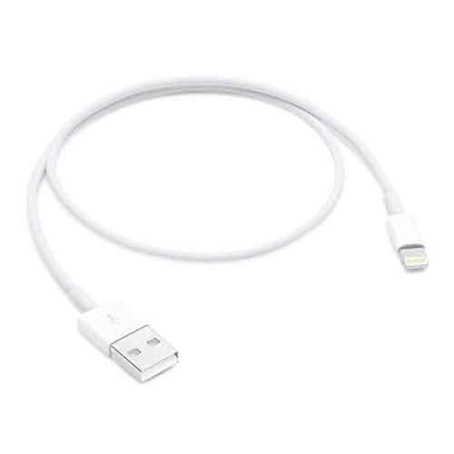 Apple Lightning To USB Cable 0.5M ME291ZMA price in hyderabad